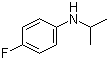 4-Fluoro-N-isopropylaniline molecular structure (CAS 70441-63-3)