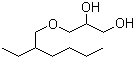 structure of CAS# 70445-33-9, 3-[2-(Ethylhexyl)oxyl]-1,2-propandiol