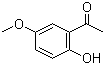 2'-羟基-5'-甲氧基苯乙酮分子结构 (CAS 705-15-7)