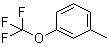 structure of CAS# 705-44-2, 3-(Trifluoromethoxy)toluene
