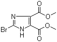 Dimethyl 2-bromoimidazole-4,5-dicarboxylate molecular structure (CAS 705280-65-5)