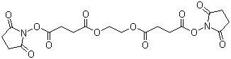 structure of CAS# 70539-42-3, Ethylene glycol-bis(succinic acid N-hydroxysuccinimide ester)