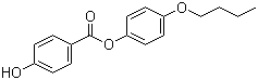4-Butoxyphenyl 4-hydroxybenzoate molecular structure (CAS 70568-44-4)