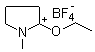 structure of CAS# 706-50-3, 2-Ethoxy-1-methyl-2-pyrrolidinylium tetrafluoroborate