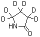 CAS # 70607-84-0, 2-Pyrrolidinone-3,3,4,4,5,5-d<sub>6</sub>