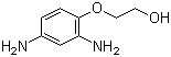 structure of CAS# 70643-19-5, 2,4-二氨基苯氧基乙醇