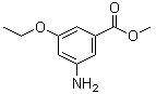 3-Amino-5-ethoxybenzoic acid methyl ester molecular structure (CAS 706792-04-3)