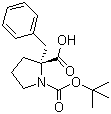 (2R)-2-Benzyl-1,2-pyrrolidinedicarboxylic acid 1-tert-butyl ester molecular structure (CAS 706806-60-2)