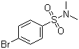 N,N-二甲基-4-溴苯磺酰胺分子结构 (CAS 707-60-8)