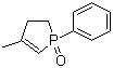 structure of CAS# 707-61-9, 4,5-Dihydro-3-methyl-1-phenyl-1H-phosphole 1-oxide