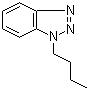 1-正丁基苯并三唑分子结构 (CAS 708-43-0)