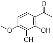 structure of CAS# 708-53-2, 2',3'-Dihydroxy-4'-methoxyacetophenone