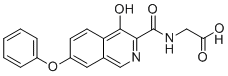 structure of CAS# 708263-68-7, 去甲基罗沙司他