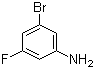 structure of CAS# 7087-65-2, 3-Bromo-5-fluoroaniline