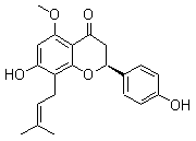 Isoxanthohumol molecular structure (CAS 70872-29-6)