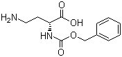 N-alpha-Cbz-D-2-4-diaminobutanoic acid molecular structure (CAS 70882-66-5)