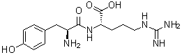 CAS # 70904-56-2, Kyotorphin, L-Tyrosyl-L-arginine