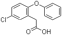 structure of CAS# 70958-20-2, 2-(5-Chloro-2-phenoxyphenyl)acetic acid