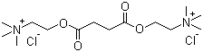 structure of CAS# 71-27-2, Succinylcholine chloride