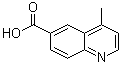 4-甲基-6-喹啉羧酸分子结构 (CAS 7101-68-0)