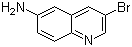structure of CAS# 7101-96-4, 3-Bromoquinolin-6-amine
