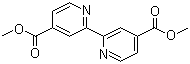 structure of CAS# 71071-46-0, 4,4'-Bis(methoxycarbonly)-2,2'-bipyridine