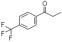 structure of CAS# 711-33-1, 4'-(Trifluoromethyl)propiophenone