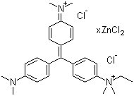structure of CAS# 7114-03-6, Methyl Green zinc chloride salt