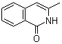 3-Methylisoquinolin-1(2H)-one molecular structure (CAS 7114-80-9)