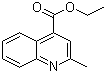 structure of CAS# 7120-26-5, 2-甲基喹啉-4-甲酸乙酯