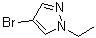 structure of CAS# 71229-85-1, 4-Bromo-1-ethyl-1H-pyrazole