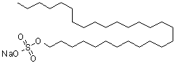 CAS # 71317-47-0, 1-Octacosanol hydrogen sulfate sodium salt