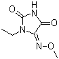 CAS # 71342-67-1, 1-Ethylimidazolidine-2,4,5-trione 5-(O-methyloxime)