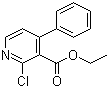 CAS 登录号：713518-44-6, 2-氯-4-苯基-3-吡啶羧酸乙酯