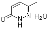 6-甲基哒嗪-3(2H)-酮一水合物分子结构 (CAS 7143-82-0)