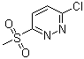 3-氯-6-(甲基磺酰基)哒嗪分子结构 (CAS 7145-62-2)