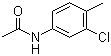 N-Acetyl-3-chloro-4-methylaniline molecular structure (CAS 7149-79-3)