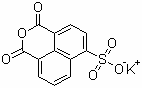 structure of CAS# 71501-16-1, 4-Sulfo-1,8-naphthalic anhydride potassium salt