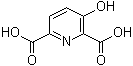 3-羟基-2,6-吡啶二甲酸分子结构 (CAS 71502-30-2)