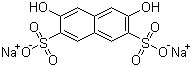 structure of CAS# 7153-21-1, Disodium 3,6-dihydroxynaphthalene-2,7-disulphonate