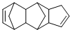 3a,4,4a,5,8,8a,9,9a-octahydro-4,9:5,8-Dimethano-1H-benz[f]indene molecular structure (CAS 7158-25-0)