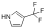 structure of CAS# 71580-26-2, 3-(trifluoromethyl)-1H-pyrrole