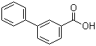 structure of CAS# 716-76-7, 3-Biphenylcarboxylic acid