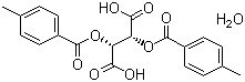 structure of CAS# 71607-32-4, D-对甲基二苯甲酰酒石酸一水物
