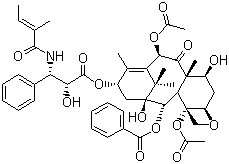 Cephalomannine molecular structure (CAS 71610-00-9)