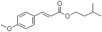 structure of CAS# 71617-10-2, Isopentyl 4-methoxycinnamate
