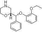 structure of CAS# 71620-89-8, Reboxetine