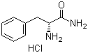 structure of CAS# 71666-94-9, D-Phenylalaninamide hydrochloride