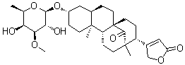 CAS 登录号：71699-08-6, 夹竹桃苷 B