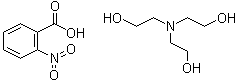CAS # 71720-51-9, 2,2',2''-Nitrilotriethanol o-nitrobenzoate, 2,2',2''-Nitrilotrisethanol 2-nitrobenzoate (salt)